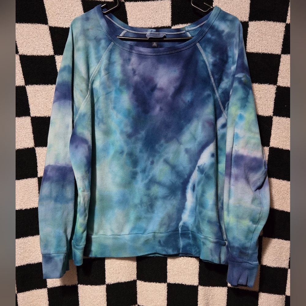 Women's Universal Thread handmade tiedye Dharma sweatshirt XXL
